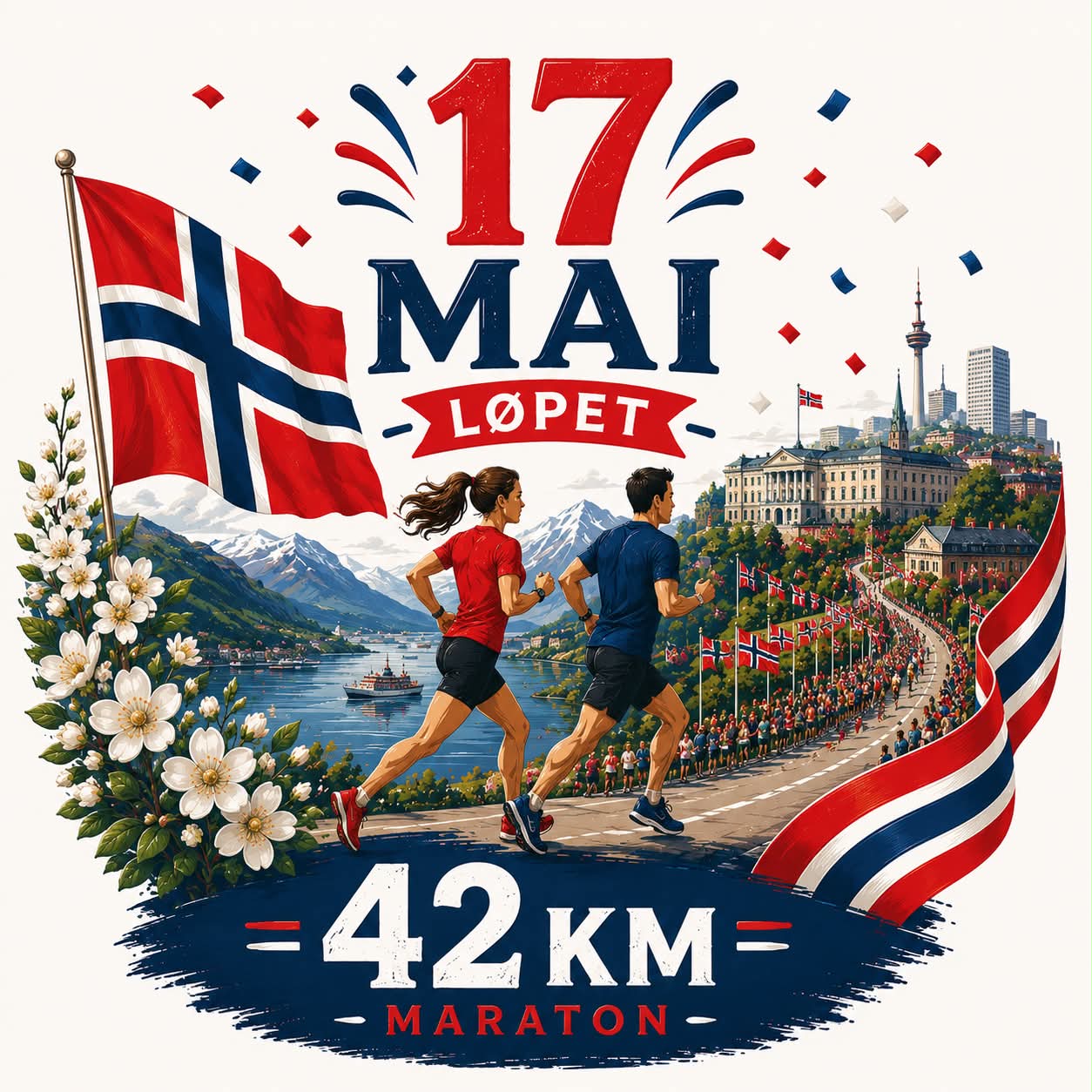 (FERDIG) 17 Mai Løpet 2026 – Virtuelt løp med medalje 🏃 - RåForm